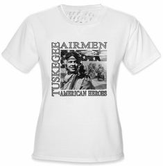 African American Heroes - Tuskegee Airmen Girl's T-Shirt