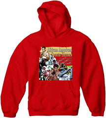 African American Sports Heroes Adult Hoodie