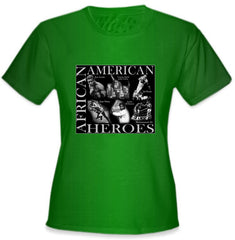 African American Sports Heroes Girl's T-Shirt