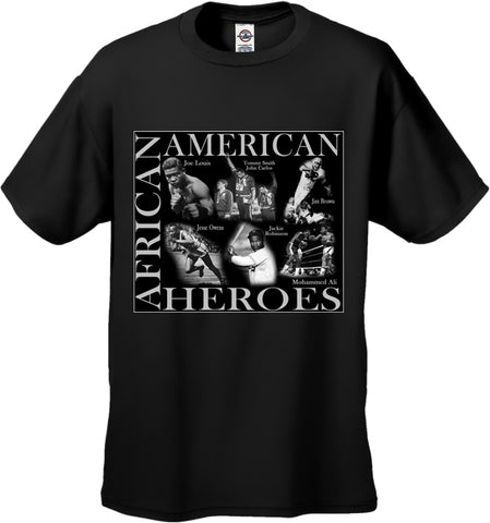 African American Sports Heroes Men's T-Shirt
