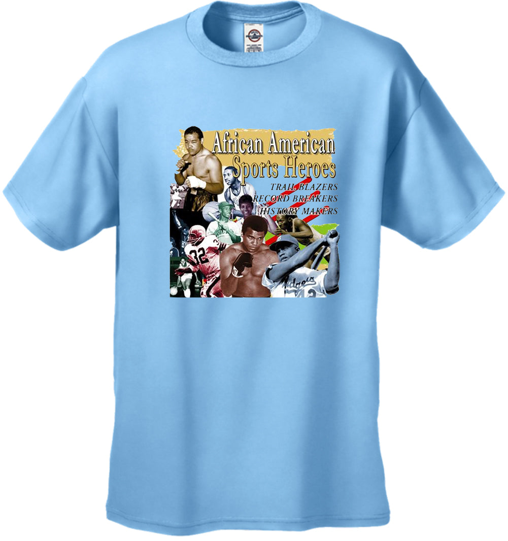 African American Sports Heros Men's T-Shirt