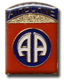 Airbourne Lapel Pin