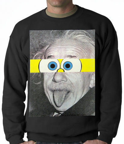 Albert Sponge-stein Adult Crewneck