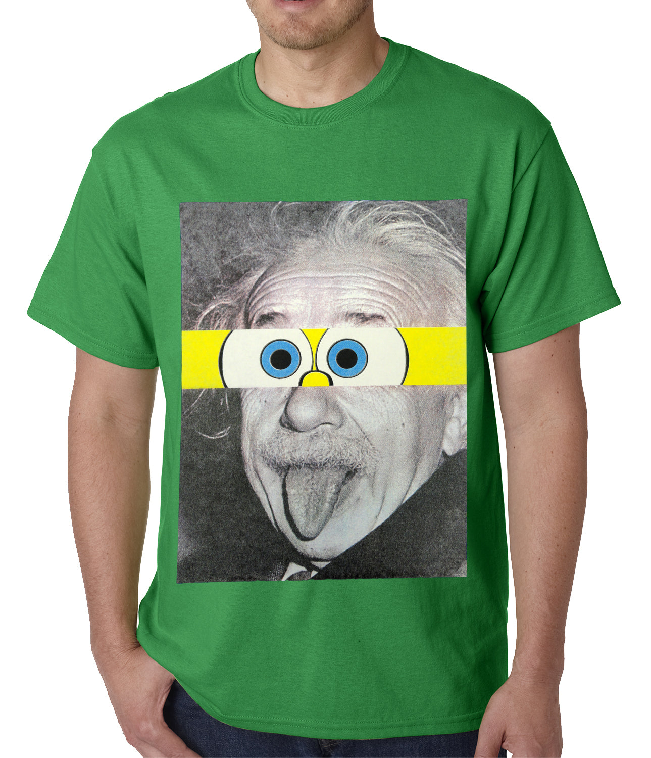 Albert Sponge-stein Mens T-shirt