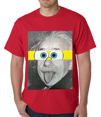 Albert Sponge-stein Mens T-shirt