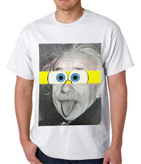 Albert Sponge-stein Mens T-shirt