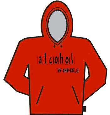 Alcohol Anti-Drug Hoodie