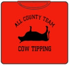 All County Cow Tipping Mens T-Shirt