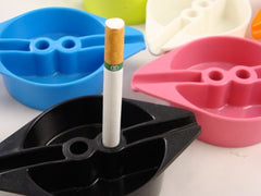 Ashtray With Cigarette Snuffer