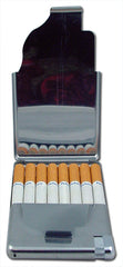 All In One Cigarette Case With cigarette Lighter  (For Regular Size Only)