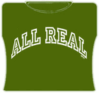 All Real Girls T-Shirt Kelly Green