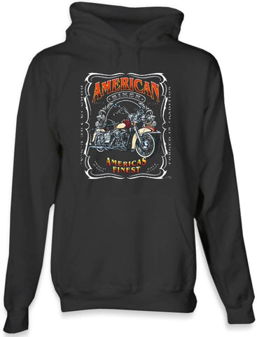 American Biker "Forged in Tradition" Hoodie