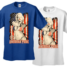 American Pride Sexy Marilyn Monroe Men's T-Shirt