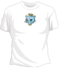 Angel Kitty Girls T-Shirt 