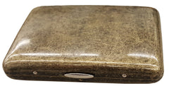 Antique Brass Paisley Cigarette Case