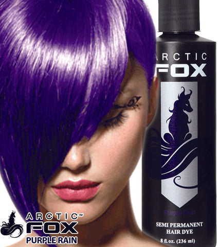 Arctic Fox Semi Permanent Hair Dye - 8 Ounce Purple Rain #6