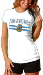 Argentina Vintage Flag International Girls T-Shirt