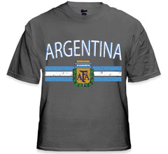 Argentina Vintage Flag International Mens T-Shirt