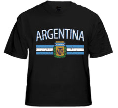 Argentina Vintage Flag International Mens T-Shirt