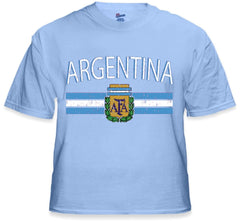 Argentina Vintage Flag International Mens T-Shirt