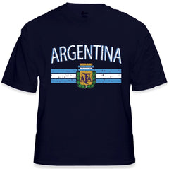 Argentina Vintage Flag International Mens T-Shirt