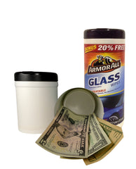 ArmorAll Glass Wipes Diversion Safe (Wipes Included)