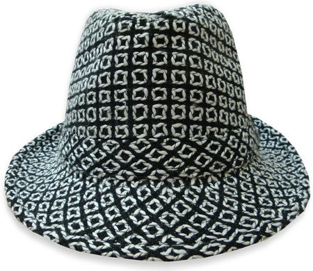 Art Deco 1940's Style Fedora Hat