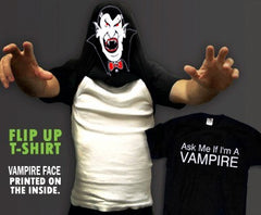 Ask Me If I'm A Vampire Mens T-Shirt