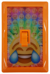 Assorted Stick-on Super Bright Emoji Wall Switch Night Light