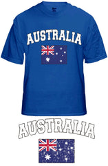 Australia Vintage Flag International Mens T-Shirt