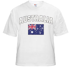 Australia Vintage Flag International Mens T-Shirt