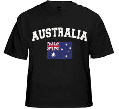 Australia Vintage Flag International Mens T-Shirt