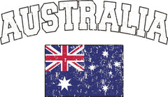 Australia Vintage Flag International Mens T-Shirt