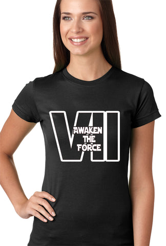Awaken The Force VII Girls T-shirt