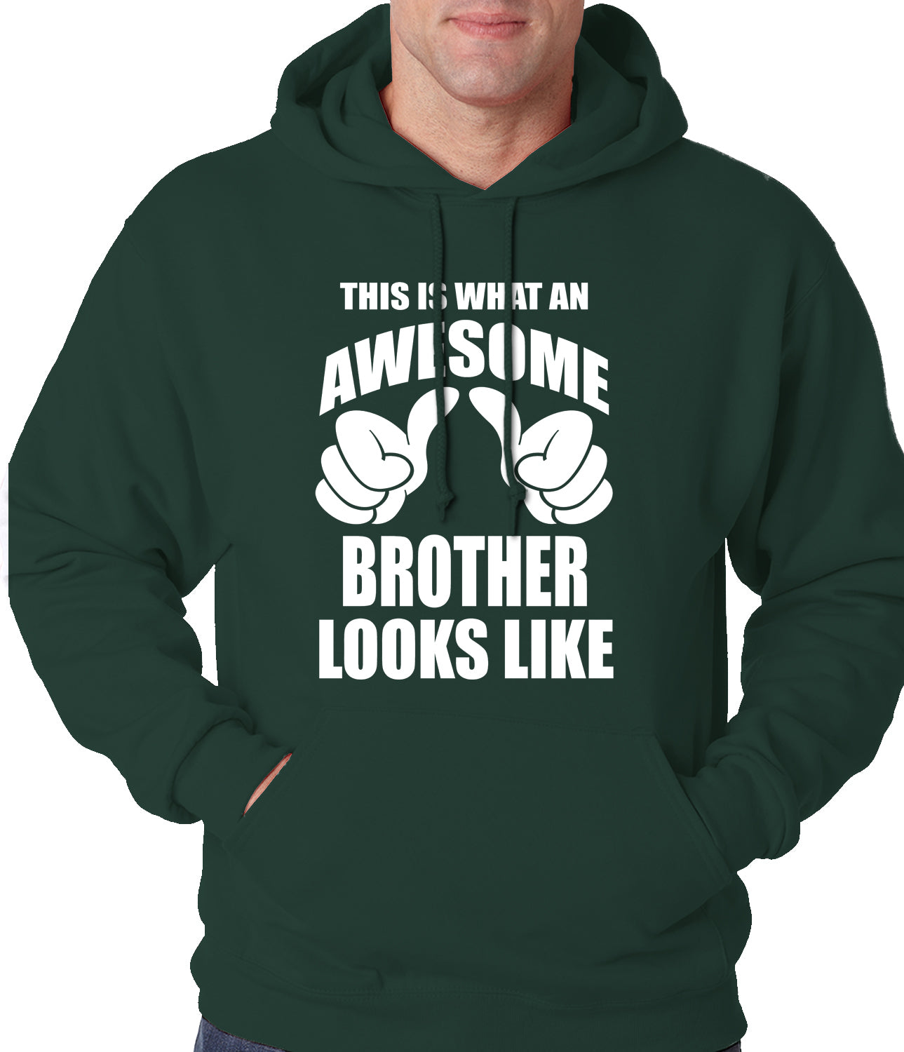 Awesome Brother Adult Hoodie