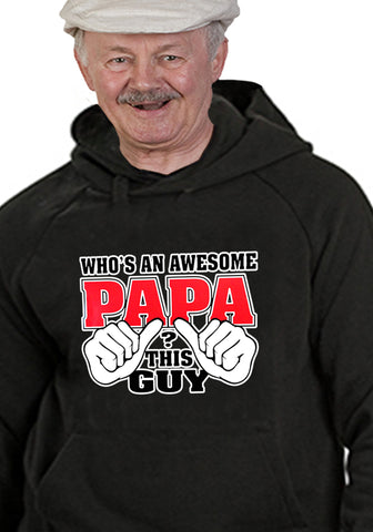 Awesome Papa Adult Hoodie