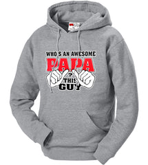 Awesome Papa Adult Hoodie