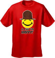 "B. Cuz I'm Happy"   Kid's T-Shirt