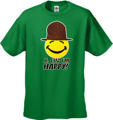 "B. Cuz I'm Happy"   Kid's T-Shirt