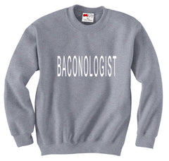 Baconologist Bacon Lovers Crew Neck Sweatshirt