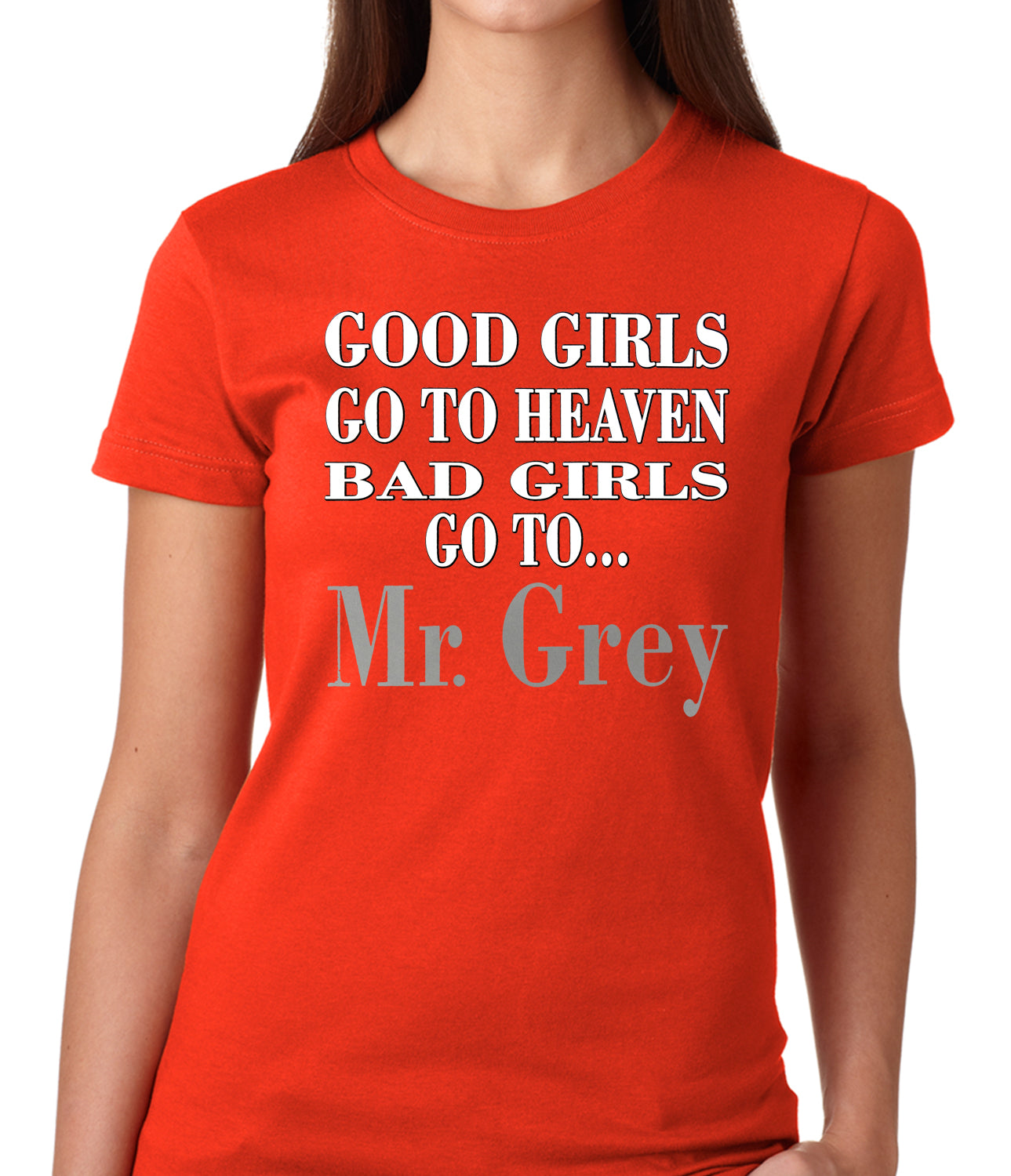 Bad Girls Go To Mr. Grey Girls T-shirt