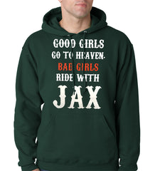 Bad Girls Ride with Jax SOA Adult Hoodie