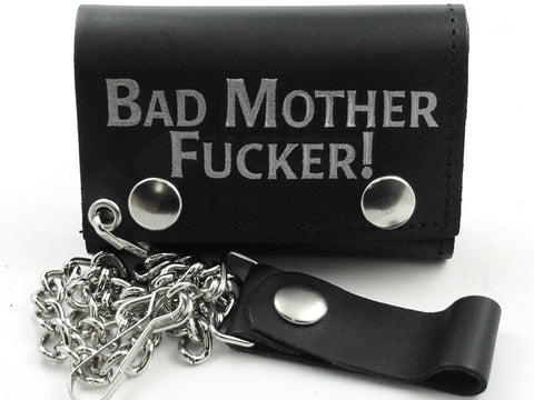 Bad Mother Fu*ker Chain Wallet