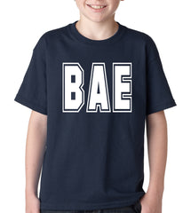 BAE Before All Else Kids T-shirt Navy Blue
