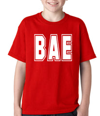 BAE Before All Else Kids T-shirt Red