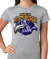 Baltimore Fan - Hey Pittsburgh Ladies T-shirt