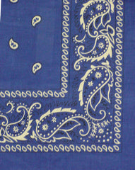 Bandanas - Royal Blue Paisley