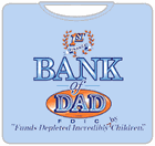 Bank Of Dad Mens T-Shirt