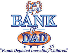 Bank Of Dad Mens T-Shirt