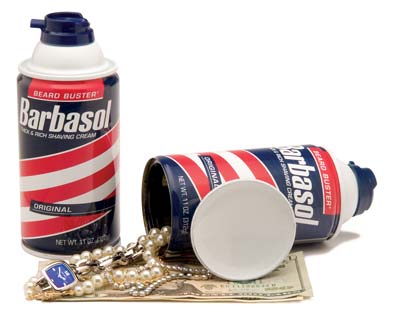 Barbasol Diversion Can Safe